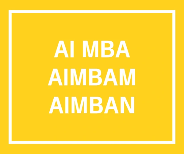 AI MBA AIMBAM AIMBAN AI MBA AIMBAM AIMBAN
