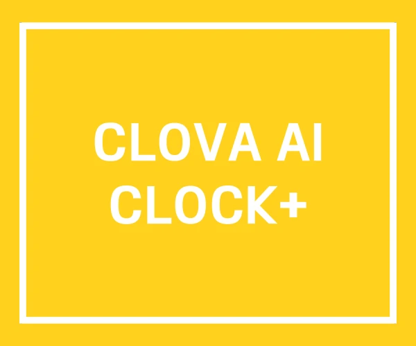 CLOVA AI CLOCK+